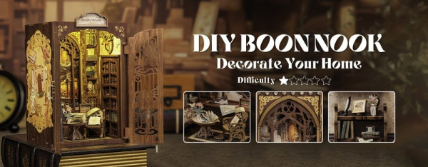 Book Nook Bookshop Memories 17 x 10 cm 11