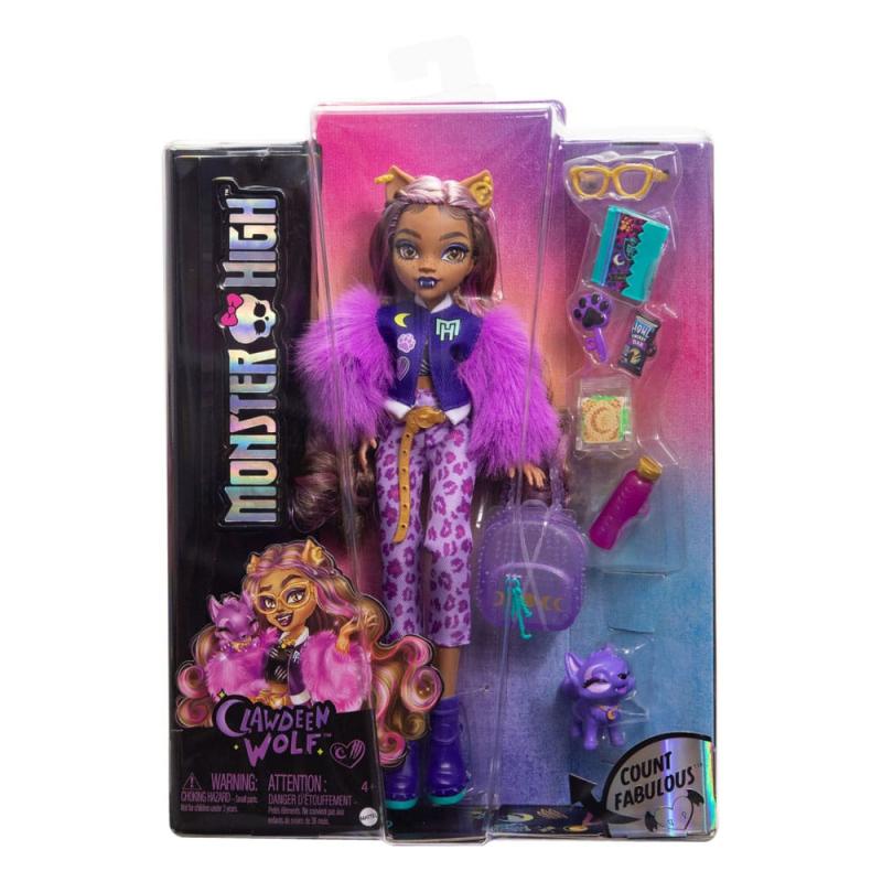 Monster High Doll Clawdeen Wolf 25 cm