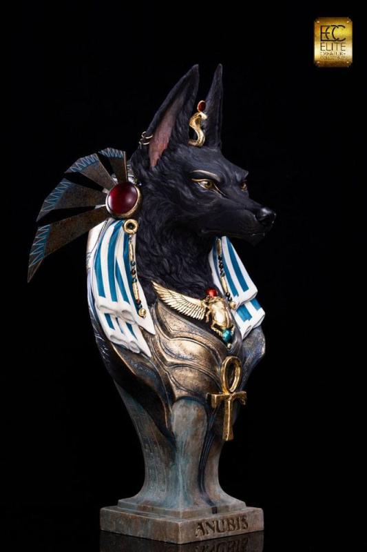 Anubis Life-Size Bust by Miyo Nakamura - Elite Creature Collectibles