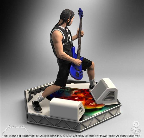 Metallica Rock Iconz Statue Robert Trujillo Limited Edition 22 cm 7