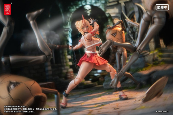 Original Character Action Figure 1/12 RPGEX-08 Oni Miko Second Daughter Momiji 17 cm 13