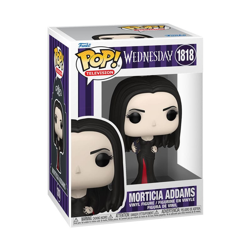 Wednesday POP! TV Vinyl Figure Morticia 9 cm 1