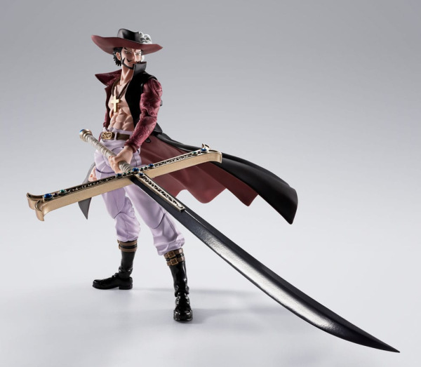 One Piece S.H.Figuarts Action Figure Dracule Mihawk Hawkeye 17 cm 4