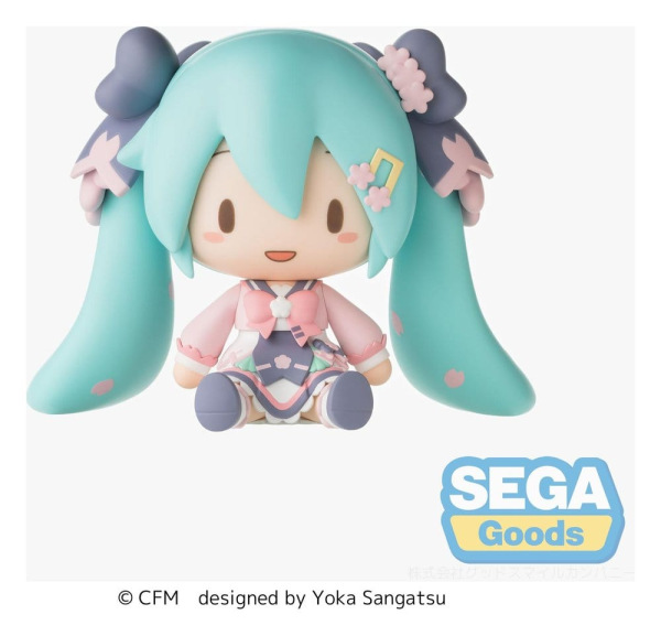 Hatsune Miku fuwa petit Chibi Figure "New Semester" 8 cm