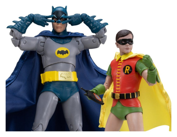 Batman Classic TV Series DC Multiverse McFarlane Collector Edition Action Figure 2-Pack Batman and R 5