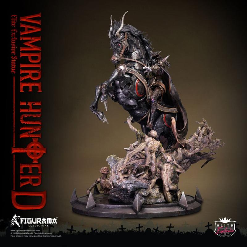 Vampire Hunter D Elite Exclusive Statue 1/6 D on Horse 79 cm