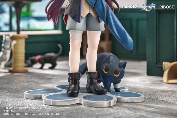 Honkai: Star Rail Rise Up+ Chibi Cat Series Chibi Figure Blade Ver. 19 cm 2