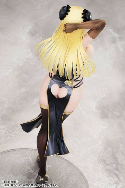 Original Character Statue 1/7 China Girl Black Ver. Illustrated by Oekakizuki 20 cm 2
