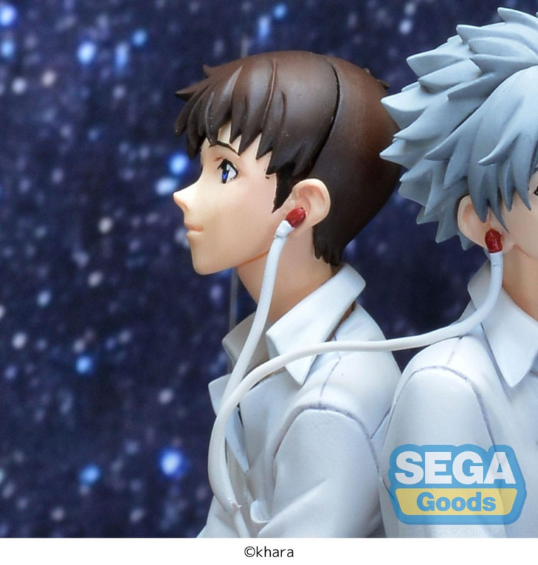Rebuild of Evangelion Luminasta PVC Statue Shinji & Kaworu Evangelion: New Theatrical Edition Shinji 2