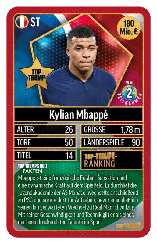 World Football Stars Card Game 200 Starter Pack *German Version* 2