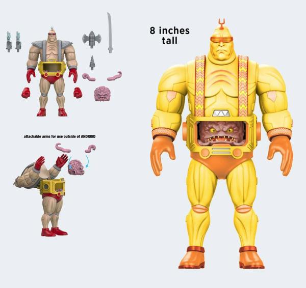Teenage Mutant Ninja Turtles BST AXN XL Action Figure Krang with Android Body (Arcade Game Colors) 2