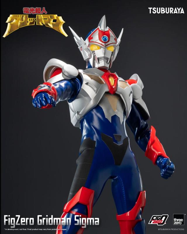 Gridman the Hyper Agent: Revenge of Neo Evil Lord FigZero Action Figure Gridman Sigma 30 cm 6