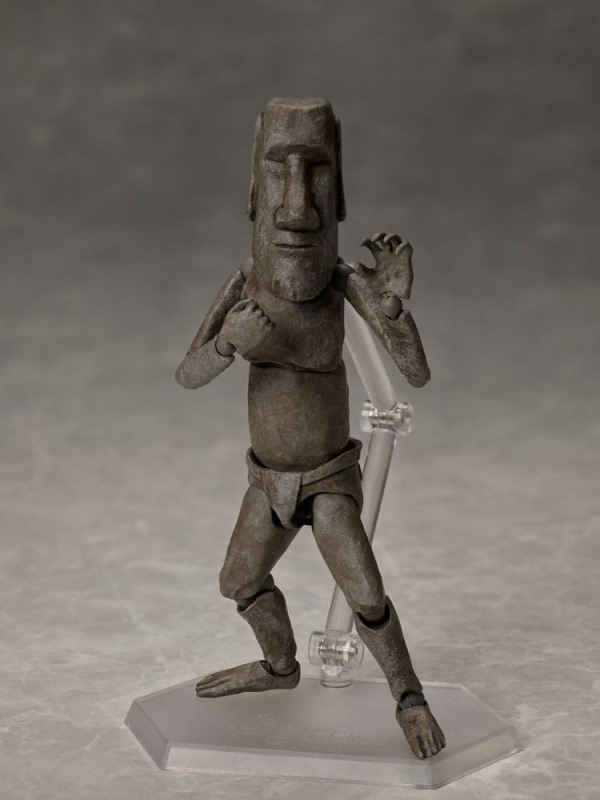 The Table Museum Figma Action Figure Moai 14 cm 2