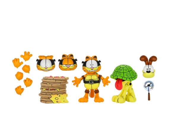 Teenage Mutant Ninja Turtles (Archie Comics) x Garfield Action Figure 2-Pack Ultimate Garfello & Odi 13