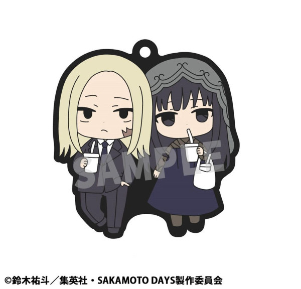 Sakamoto Days Rubber Mascot Buddycolle Rubber Charms Vol. 2 7 cm Assortment (6) 5