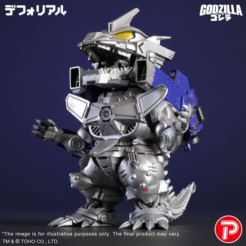 Godzilla against Mechagodzilla Deforeal PVC Statue MFS-3 KIRYU Heavily Armed Type 15 cm 7
