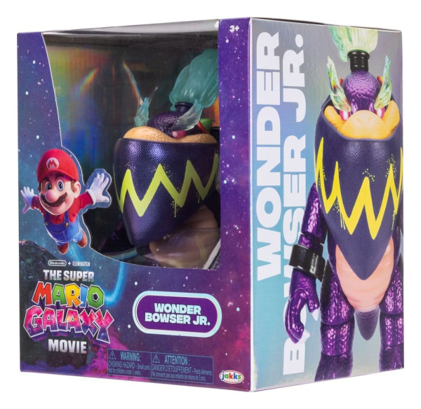 The Super Mario Galaxy Movie Action Figure Wonder Bowser Jr. 13 cm 3