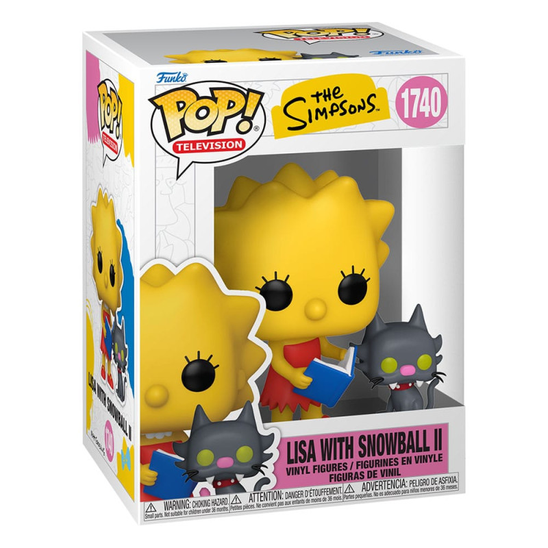 Simpsons POP&Buddy TV Vinyl Figure Lisa & SB 9 cm 1