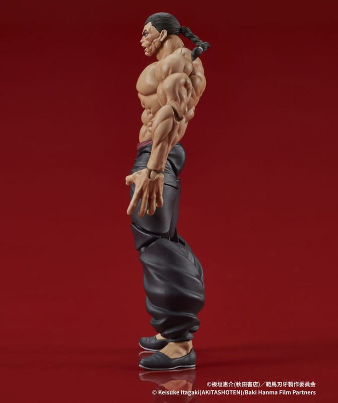 Baki Hanma Digaction Action Figure Retsu Kaioh 7 cm 4