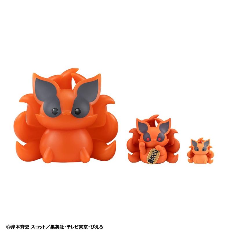 Naruto Shippuden Mega Cat Project Nyaruto! Trading Figures Fortune Cats Naruto Uzumaki & Friends Ver 8