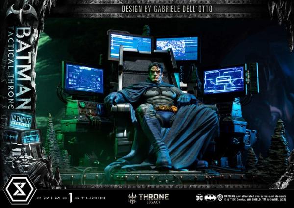 DC Comics Throne Legacy Collection Statue 1/3 Batman Tactical Throne Ultimate Bonus Version 57 cm