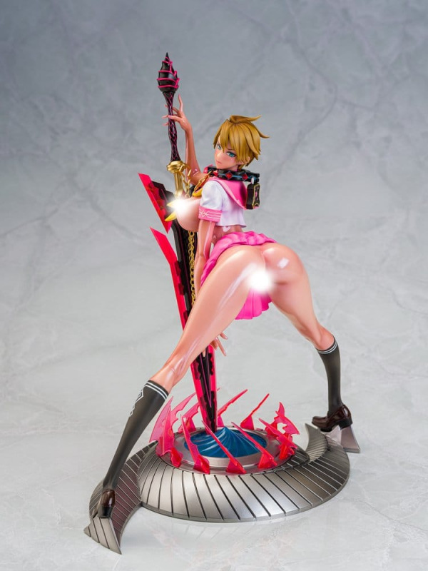 Original Character Mahou Shoujo Series Statue 1/6 Rui Asuka Pink Summer Sailor Ver. Illustration by 8