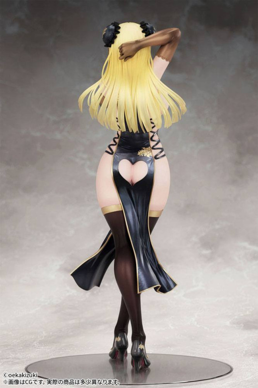 Original Character Statue 1/7 China Girl Black Ver. Illustrated by Oekakizuki 20 cm 11