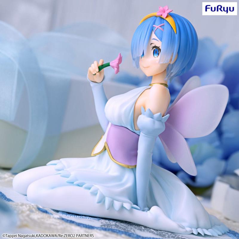 Re:Zero Starting Life in Another World Noodle Stopper PVC Statue Rem Flower Fairy 9 cm 6