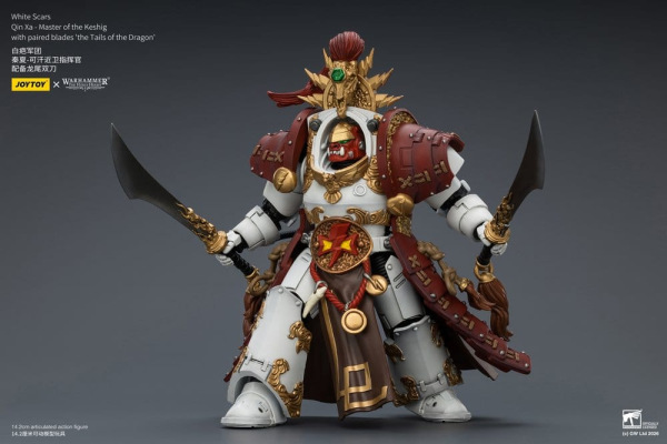 Warhammer The Horus Heresy Action Figure White Scars Qin Xa - Master of the Keshig 14 cm 5