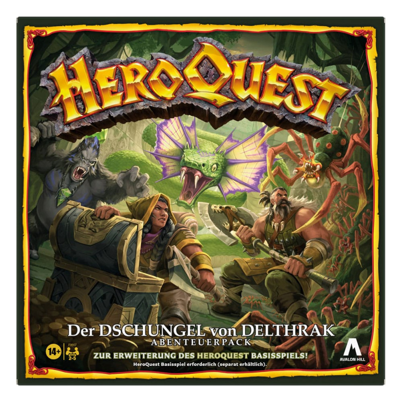 HeroQuest Board Game Expansion Der Dschungel von Delthrak Quest Pack *German Version* 6