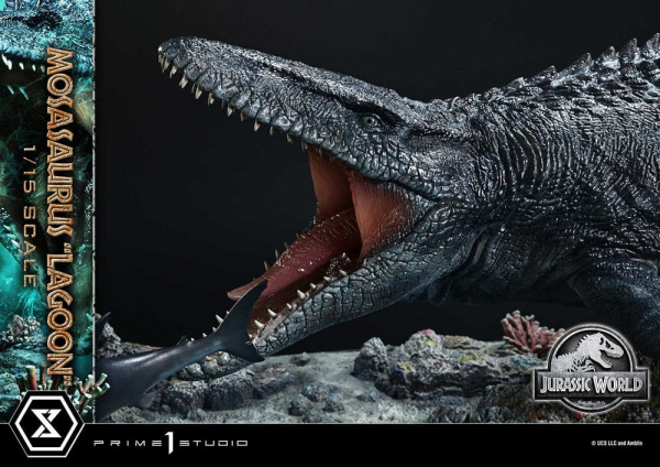 Jurassic World Legacy Museum Collection Statue 1/15 Mosasaurus "Lagoon" Bonus Version 57 cm 11