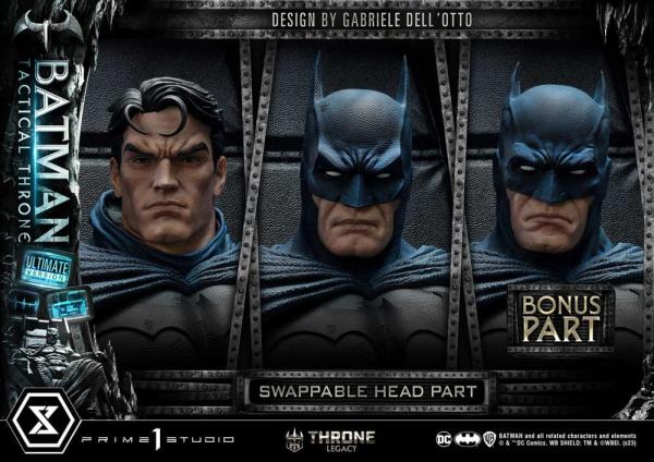 DC Comics Throne Legacy Collection Statue 1/3 Batman Tactical Throne Ultimate Bonus Version 57 cm