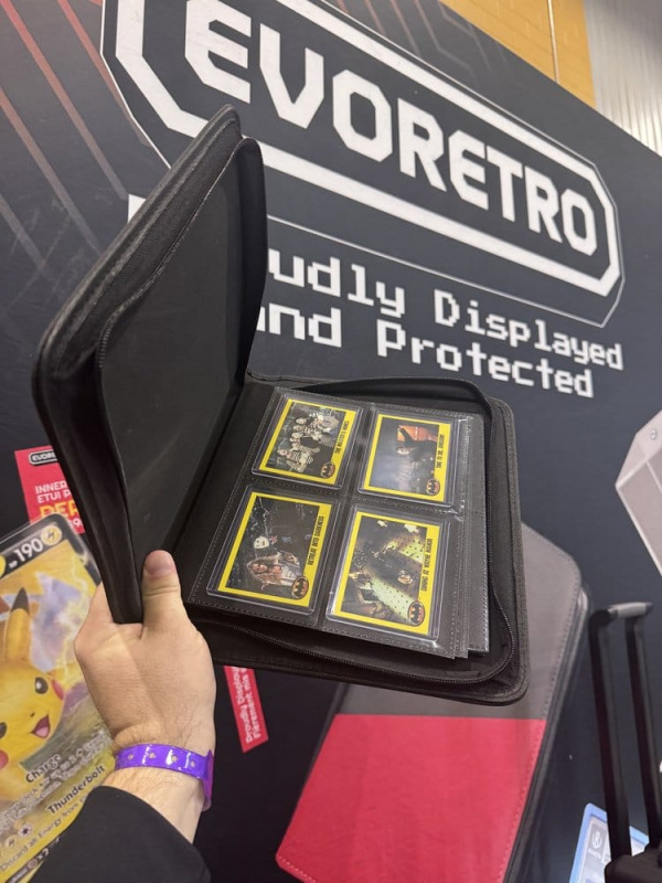 Evoretro Topload Cards Binder 2x2 160 Cards Black 24.4 x 19.1 cm 7