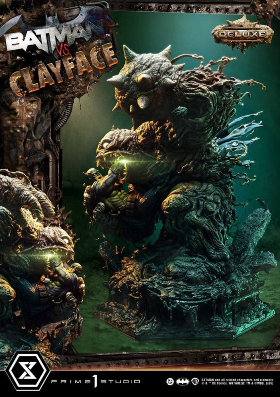 DC Comics Ultimate Premium Masterline Series Statue 1/4 Batman VS Clayface DX Bonus Version 83 cm 7