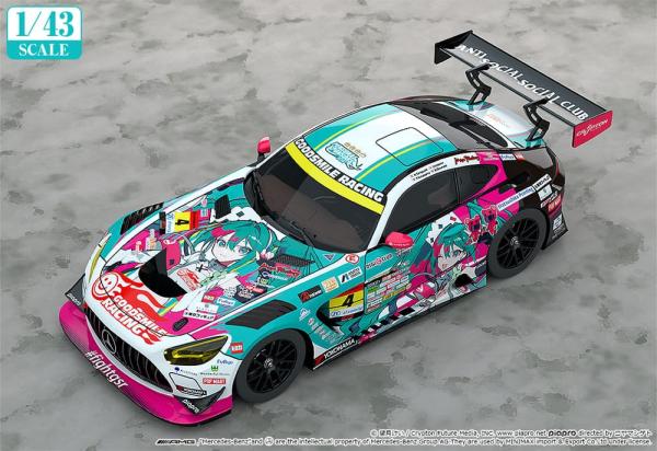 Hatsune Miku GT Project Vehicle 1/43 Hatsune Miku AMG 2025 Season Opening Ver. 11 cm 1