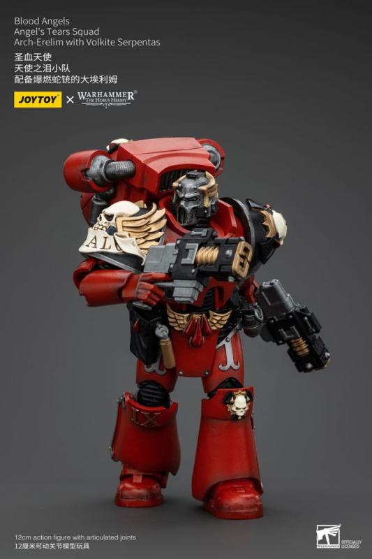 Warhammer The Horus Heresy Action Figure 1/18 Blood Angels Angel's Tears Squad Arch-Erelim with Volk