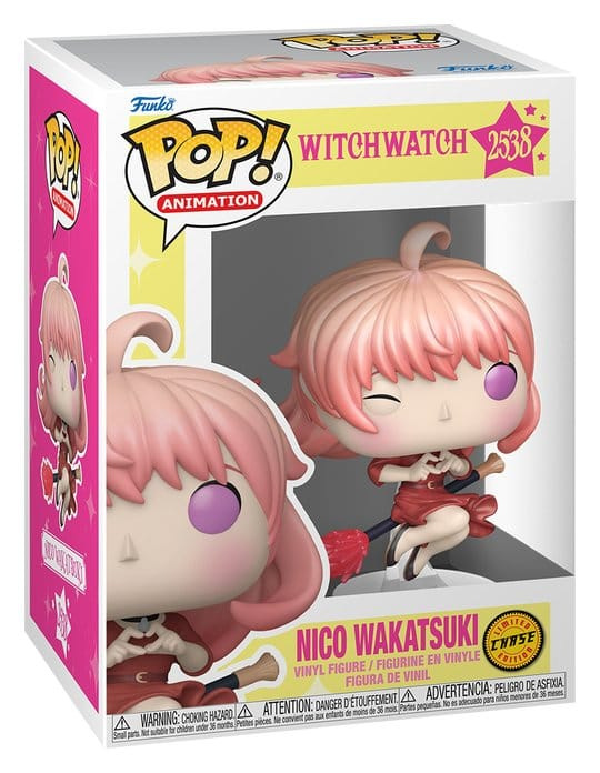 Witch Watch POP! Animatiion Vinyl Figures Nico w/Chase 9 cm Assortment (6) 4