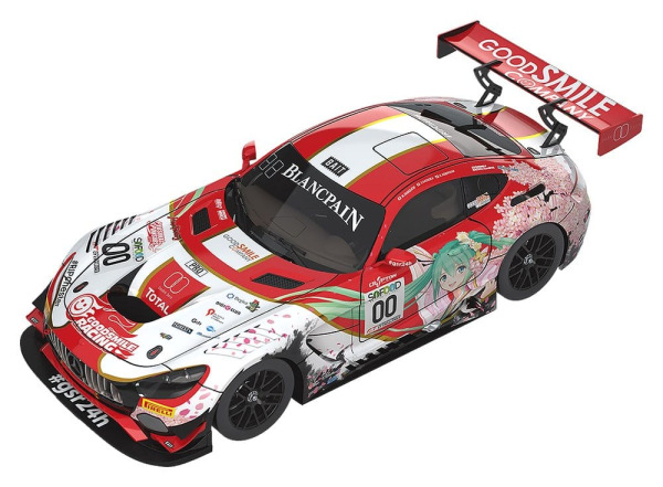Hatsune Miku GT Project Vehicle 1/18 Good Smile Hatsune Miku AMG 2017 SPA24H Ver. 26 cm