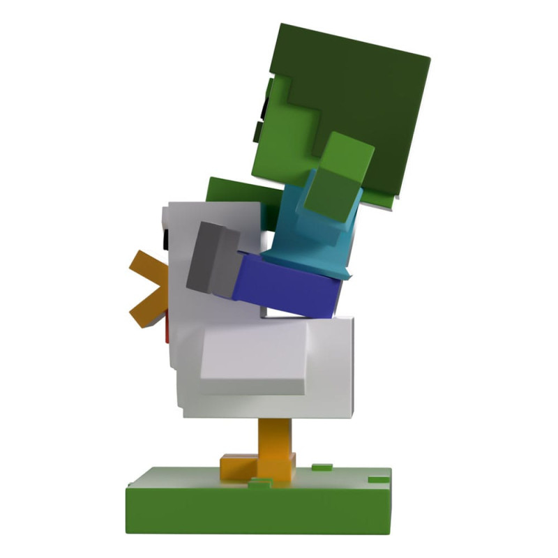 Minecraft Vinyl Figure Chicken Jockey 12 cm 3