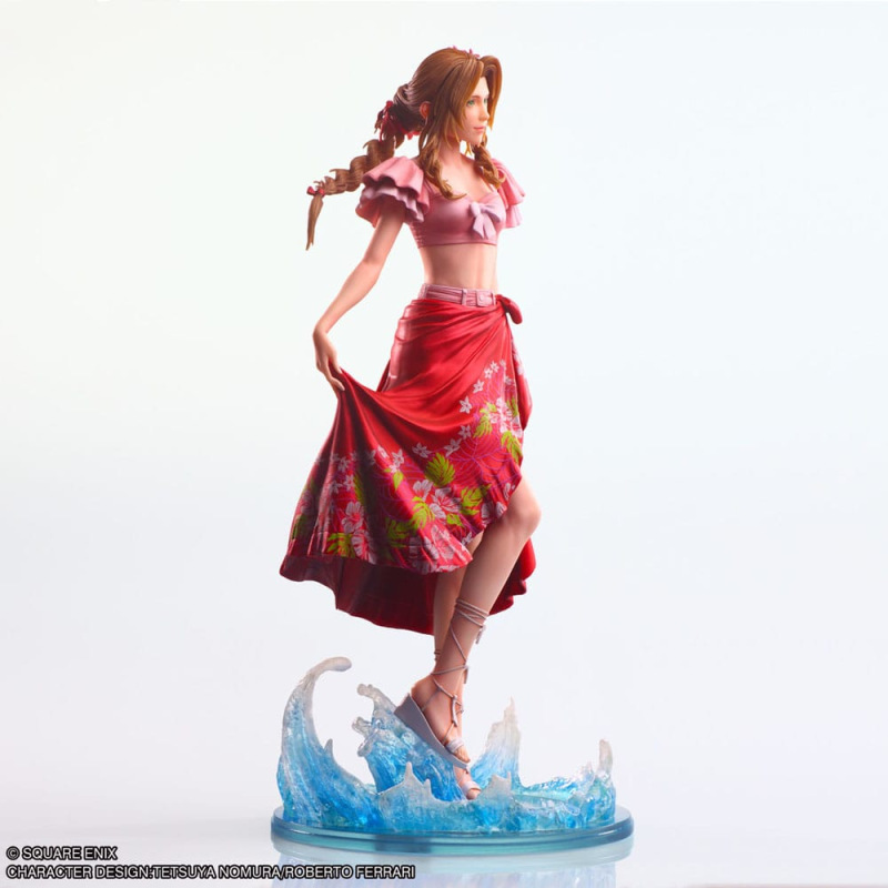 Final Fantasy VII Rebirth Static Arts Gallery Statue Aerith Gainsborough (Swimsuit Ver.) 26 cm 1