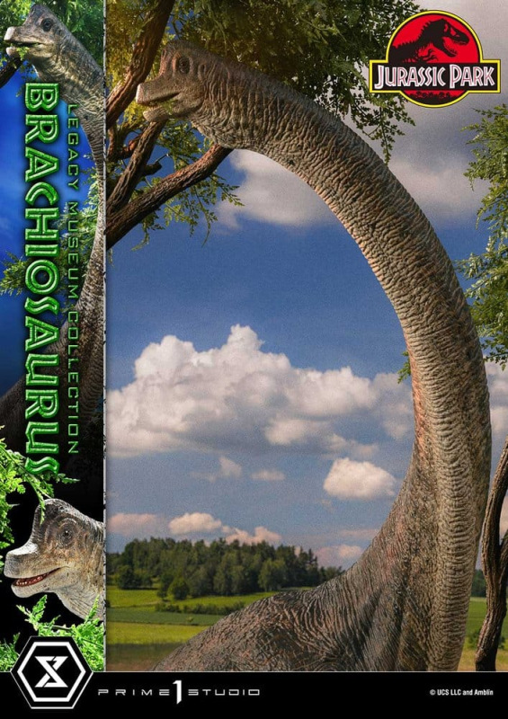 Jurassic Park (Film) Legacy Museum Collection Statue 1/15 Brachiosaurus Bonus Version 128 cm 6