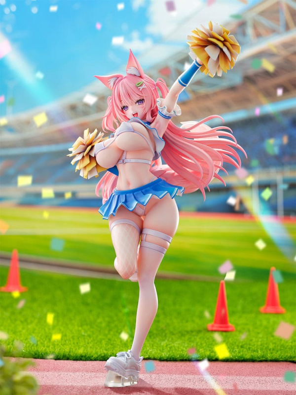 Original Character Statue 1/5 Kemomimi Cheer Girl illustration by Yatanuki Kei 35 cm 1