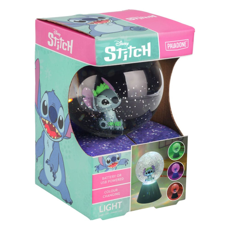 Lilo & Stitch LED-Lamp Stitch Glitter Ball 17 cm 2