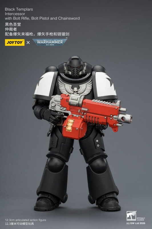 Warhammer 40,000 Action Figure Black Templars Intercessor 12 cm 10