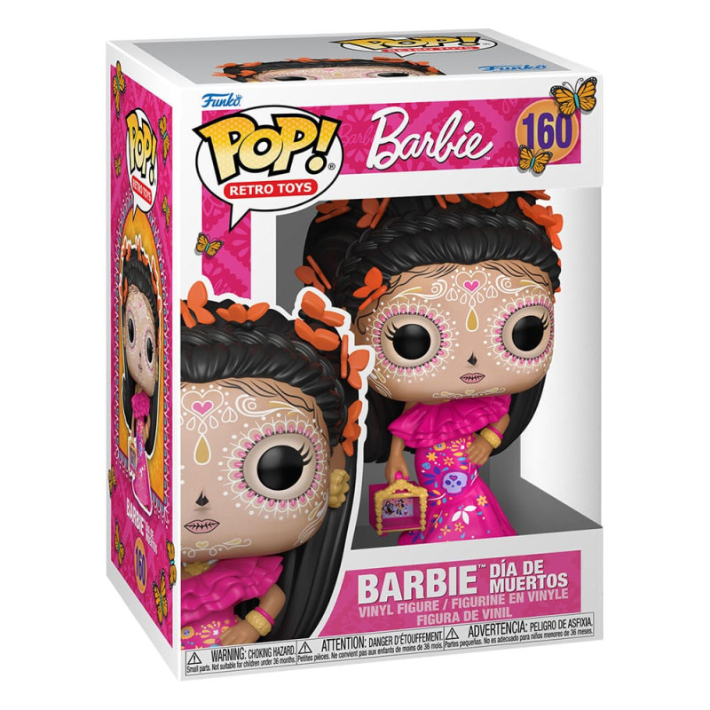 Barbie POP! Retro Toys Vinyl Figure Barbie Dia de los Muertos 9 cm 1