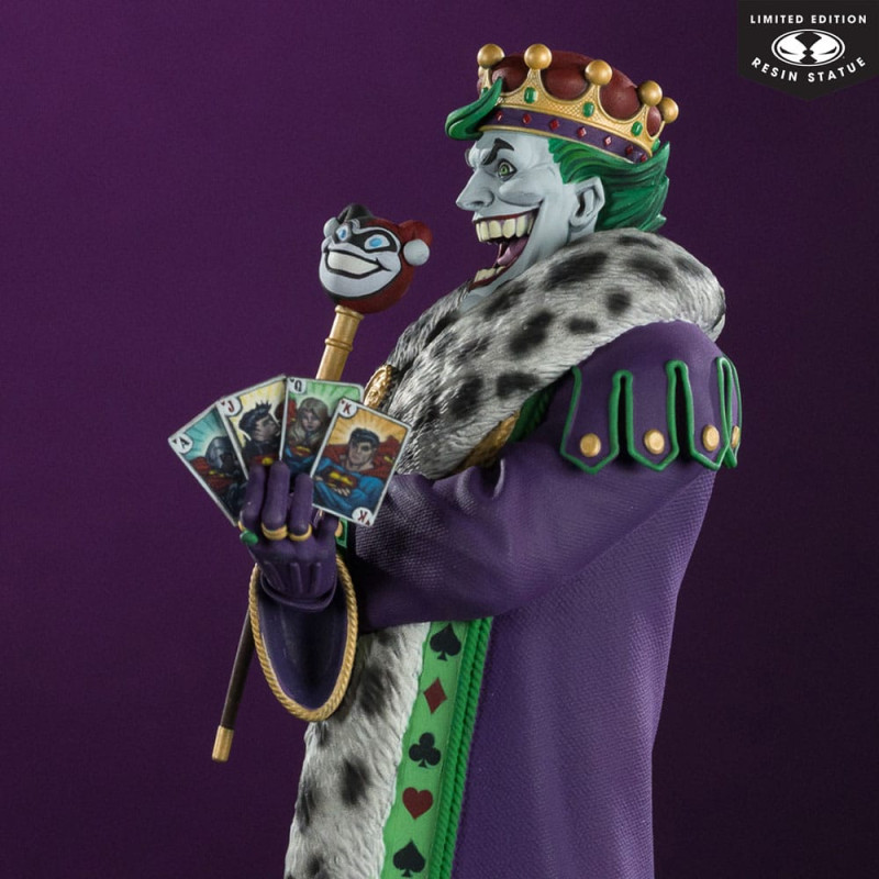 DC Direct Statue 1/10 The Joker Purple Craze: The Joker by Ed McGuiness 19 cm 7