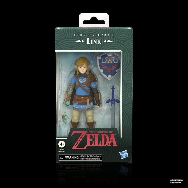 The Legend of Zelda: Tears of the Kingdom Heroes of Hyrule Action Figure Link 15 cm 10