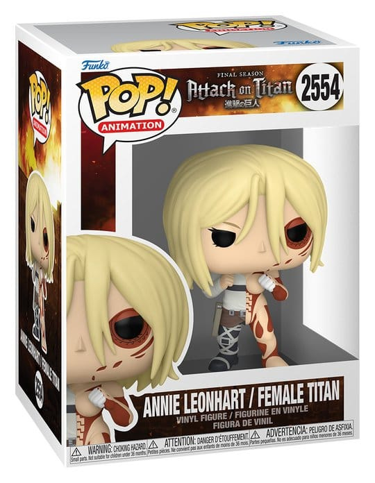 Attack on Titan POP! Animation Vinyl Figure Split- Female Titan 9 cm 1