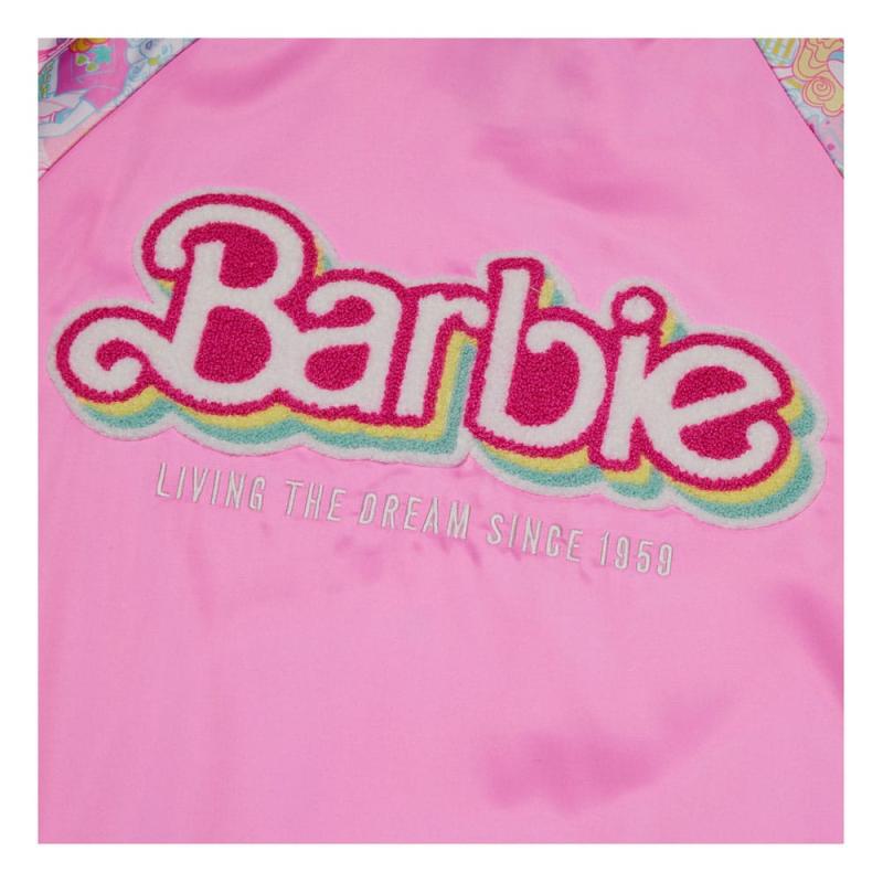 Mattel by Loungefly Jacket Unisex Barbie 65th Anniversary Size M