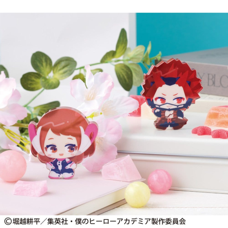 My Hero Academia Karakoro Mini Figures Clear Candy Blind Box Assortment (8) 12